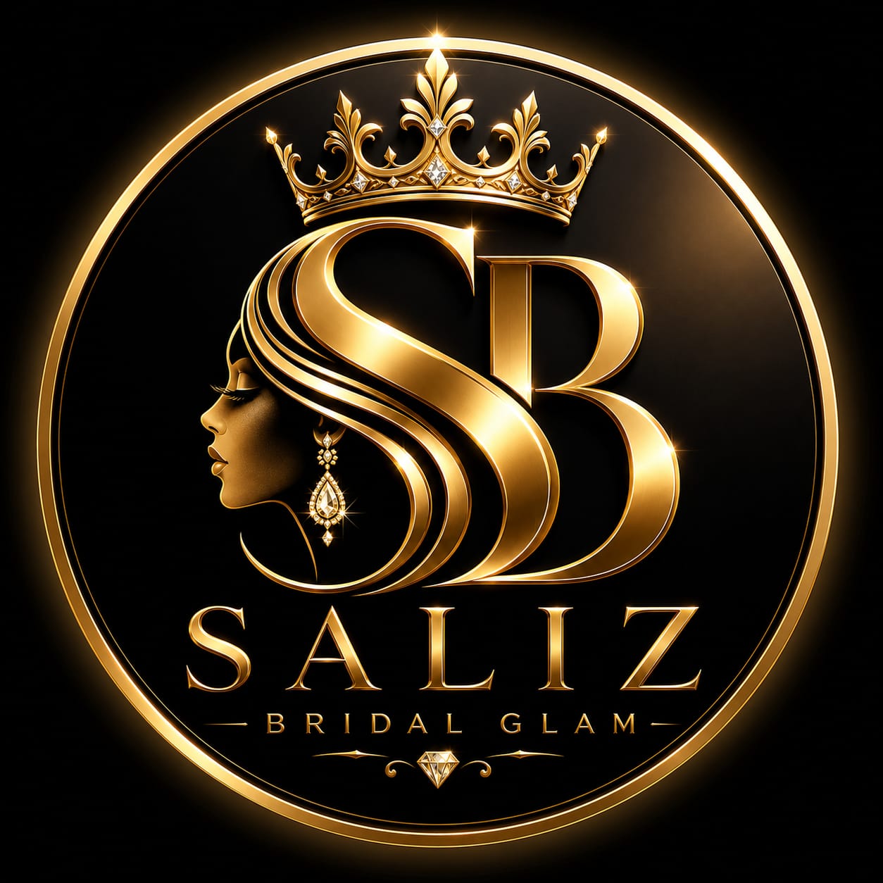 SALIZLUXE BRIDAL GLAM logo